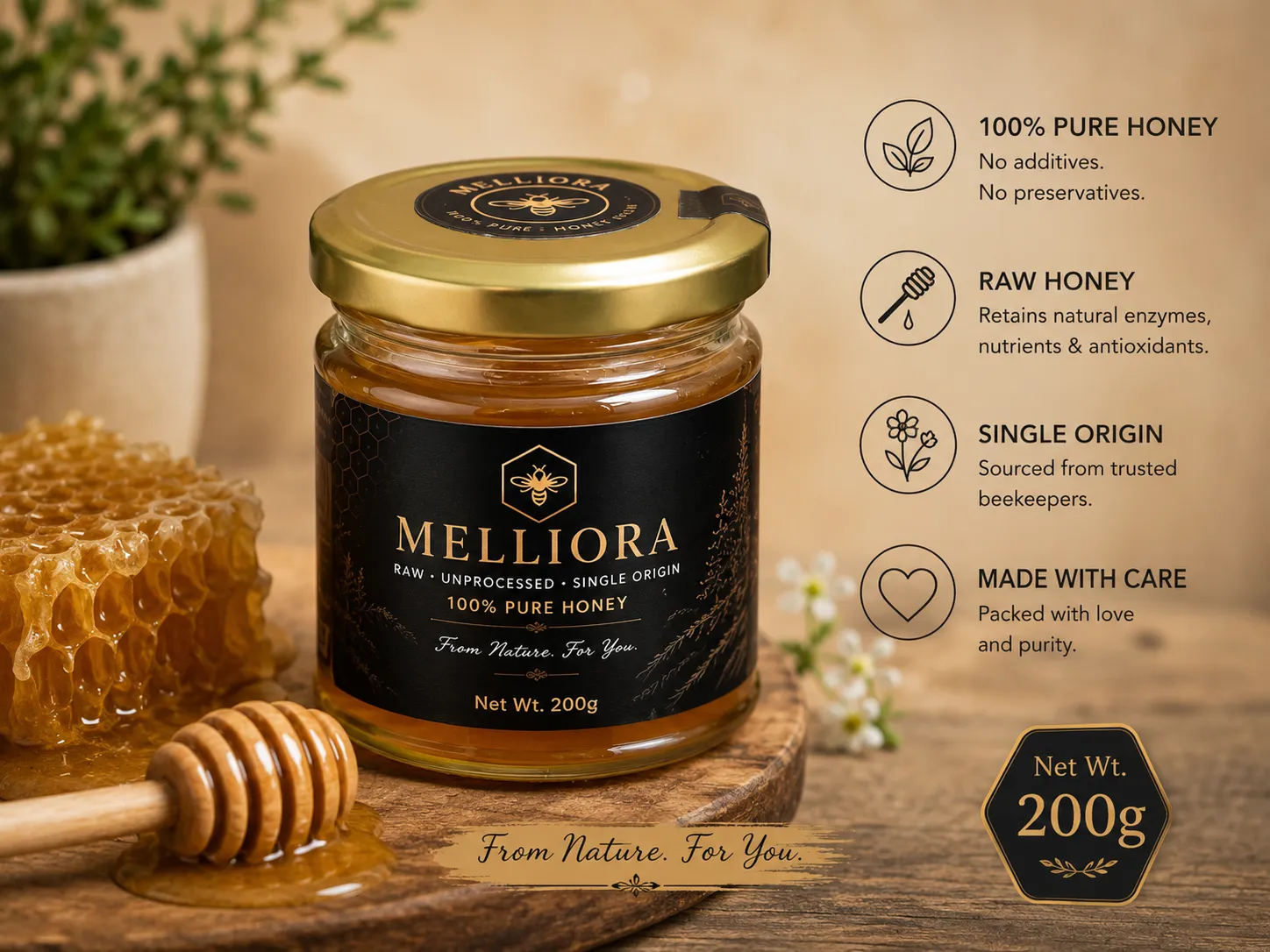 Raw Honey 200g